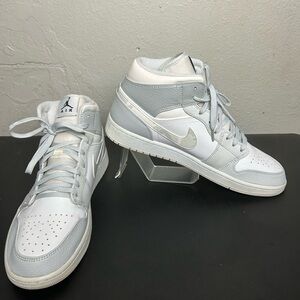 Air Jordan Mid 1 SE GS Swoosh logo Camo size 12